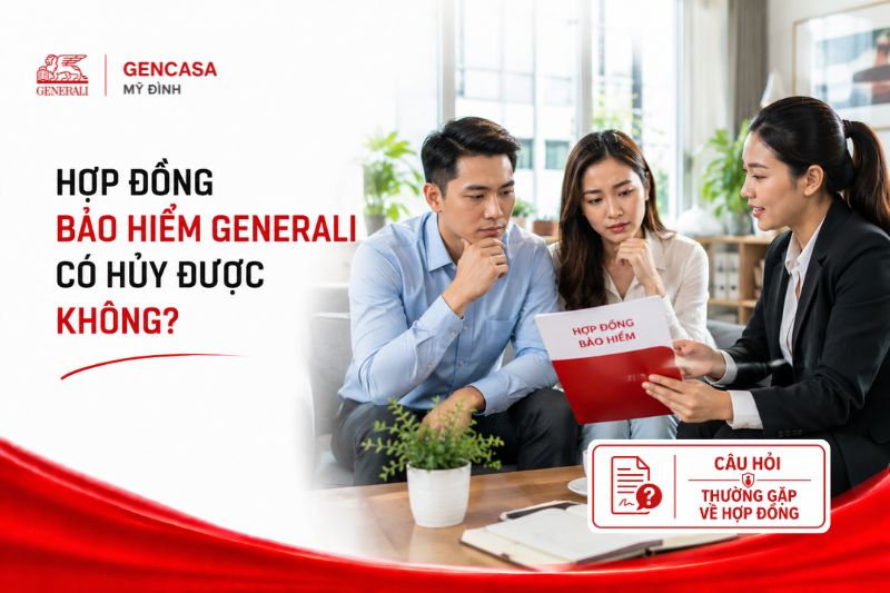 Hợp Đồng Bảo Hiểm Generali Có Hủy Được Không?