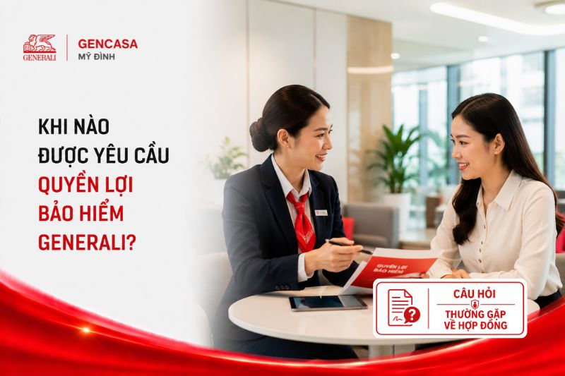 Khi Nào Được Yêu Cầu Quyền Lợi Bảo Hiểm Generali?