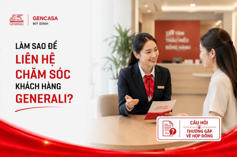 Làm Sao Để Liên Hệ Chăm Sóc Khách Hàng Generali?