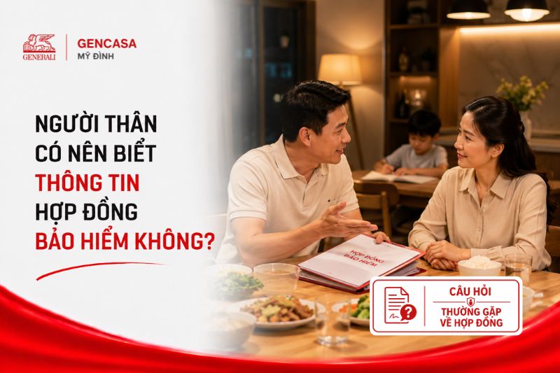 Người Thân Có Nên Biết Thông Tin Hợp Đồng Bảo Hiểm Không?