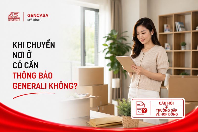 Khi Chuyển Nơi Ở Có Cần Thông Báo Generali Không?