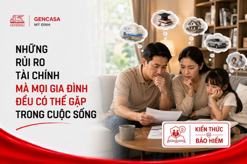Những Rủi Ro Tài Chính Mà Mọi Gia Đình Đều Có Thể Gặp Trong Cuộc Sống