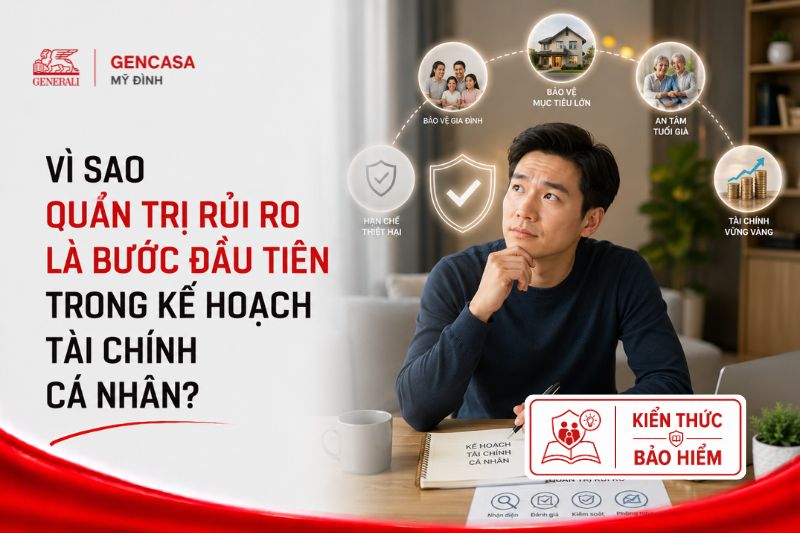 Vì Sao Quản Trị Rủi Ro Là Bước Đầu Tiên Trong Kế Hoạch Tài Chính Cá Nhân?