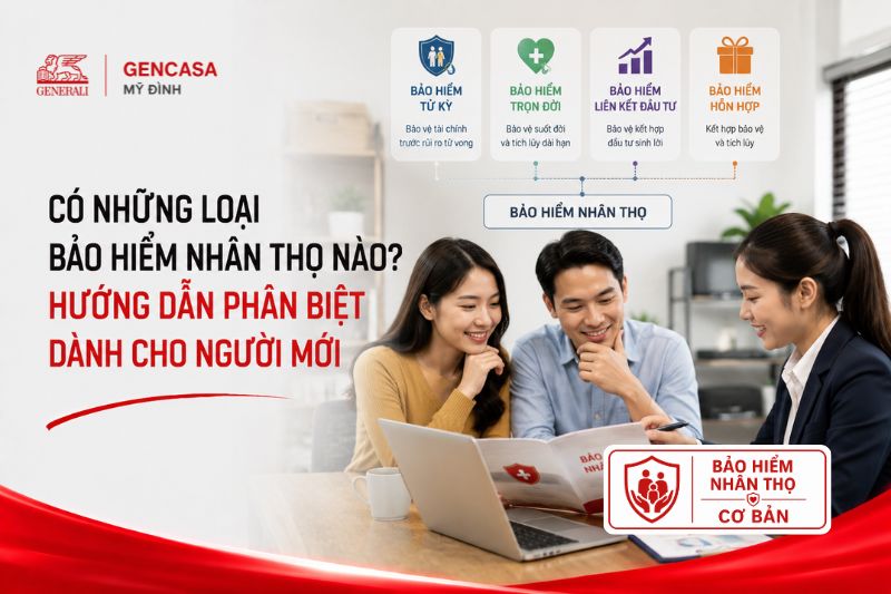 Có Những Loại Bảo Hiểm Nhân Thọ Nào? Hướng Dẫn Phân Biệt Dành Cho Người Mới