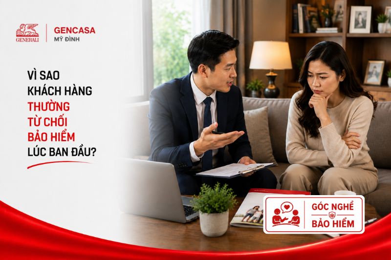Vì Sao Khách Hàng Thường Từ Chối Bảo Hiểm Lúc Ban Đầu?