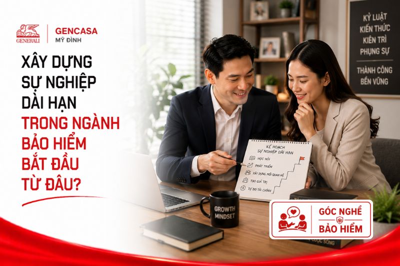 Xây Dựng Sự Nghiệp Dài Hạn Trong Ngành Bảo Hiểm Bắt Đầu Từ Đâu?