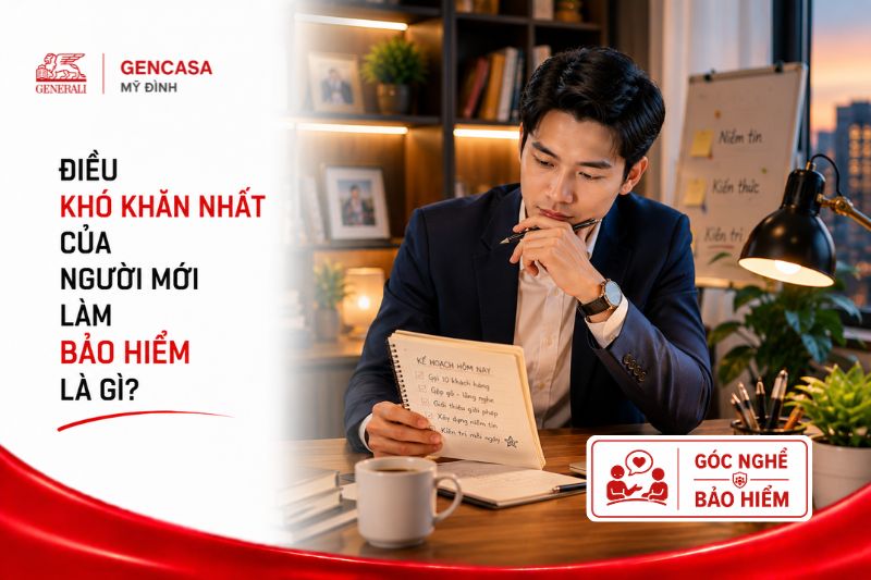 Điều Khó Khăn Nhất Của Người Mới Làm Bảo Hiểm Là Gì?