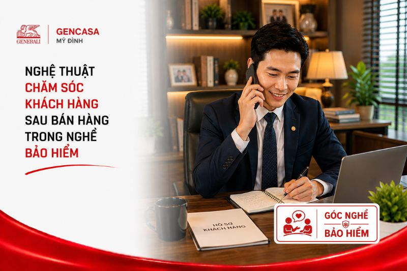 Nghệ Thuật Chăm Sóc Khách Hàng Sau Bán Hàng Trong Nghề Bảo Hiểm