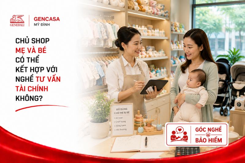 Chủ Shop Mẹ Và Bé Có Thể Kết Hợp Với Nghề Tư Vấn Tài Chính Không?