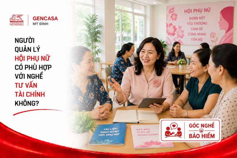 Người Quản Lý Hội Phụ Nữ Có Phù Hợp Với Nghề Tư Vấn Tài Chính Không?