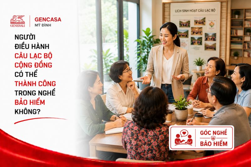 Người Điều Hành Câu Lạc Bộ Cộng Đồng Có Thể Thành Công Trong Nghề Bảo Hiểm Không?