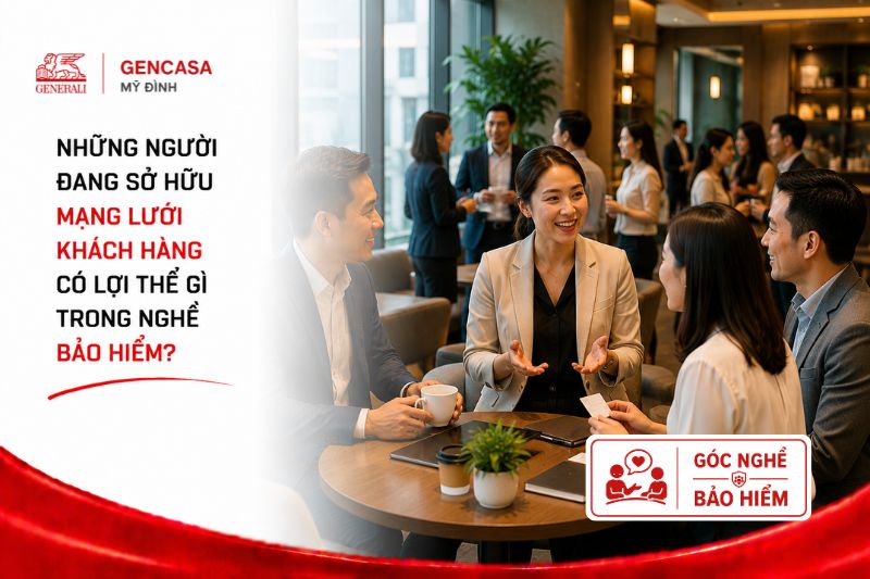 Những Người Đang Sở Hữu Mạng Lưới Khách Hàng Có Lợi Thế Gì Trong Nghề Bảo Hiểm?
