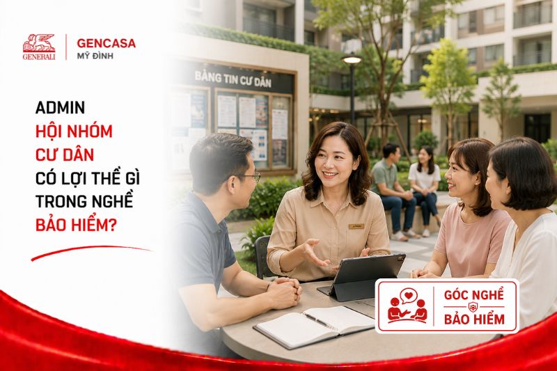 Admin Hội Nhóm Cư Dân Có Lợi Thế Gì Trong Nghề Bảo Hiểm?