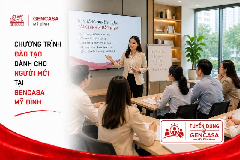 Chương Trình Đào Tạo Dành Cho Người Mới Tại Gencasa Mỹ Đình