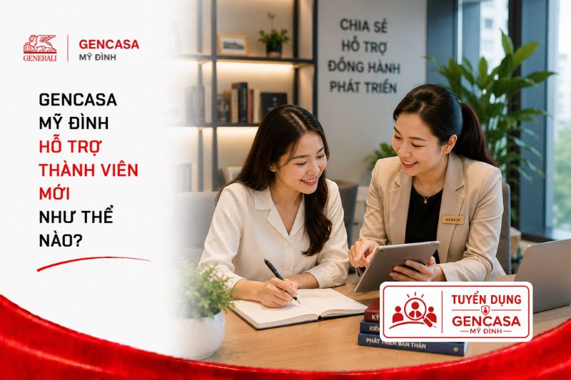 Gencasa Mỹ Đình Hỗ Trợ Thành Viên Mới Như Thế Nào?