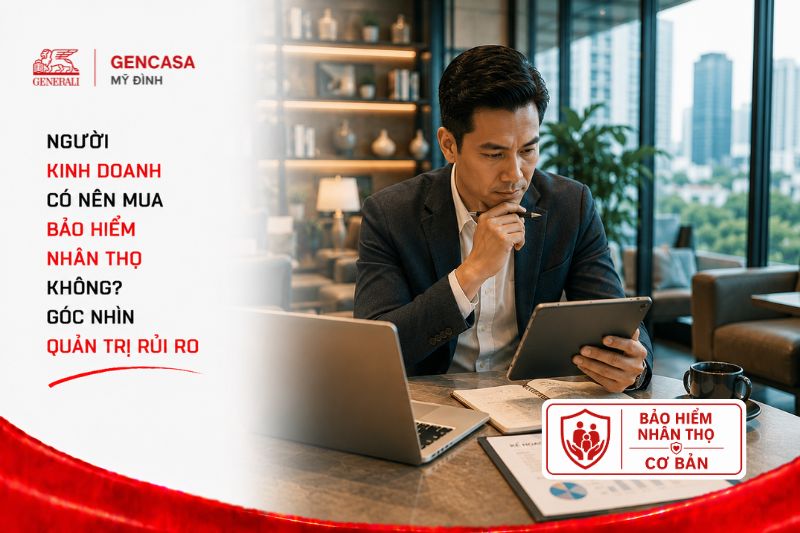 Người Kinh Doanh Có Nên Mua Bảo Hiểm Nhân Thọ Không? Góc Nhìn Quản Trị Rủi Ro