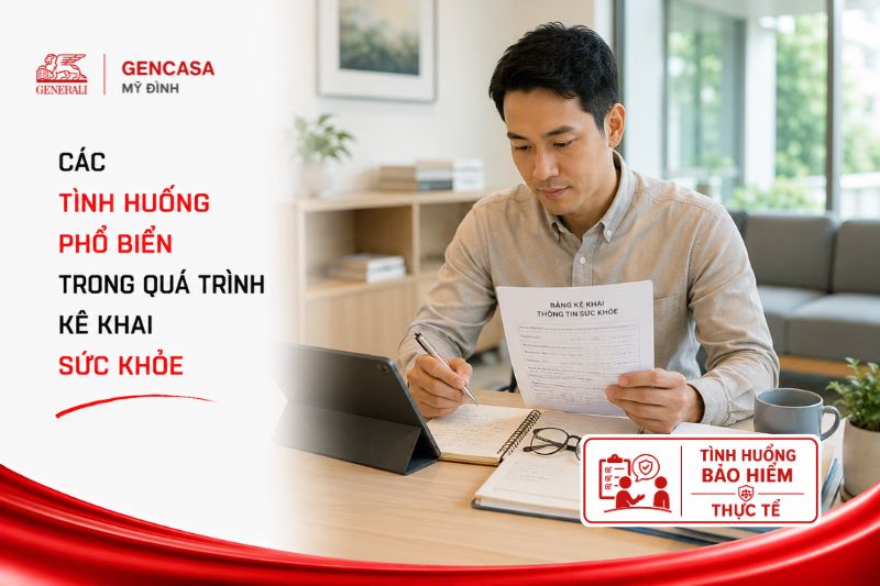 Các Tình Huống Phổ Biến Trong Quá Trình Kê Khai Sức Khỏe