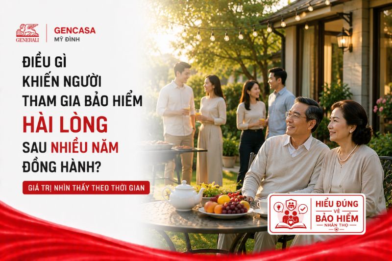 Điều Gì Khiến Người Tham Gia Bảo Hiểm Hài Lòng Sau Nhiều Năm Đồng Hành?