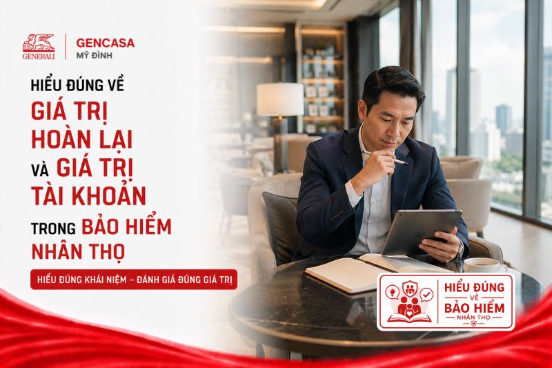 Hiểu Đúng Về Giá Trị Hoàn Lại Và Giá Trị Tài Khoản Trong Bảo Hiểm Nhân Thọ