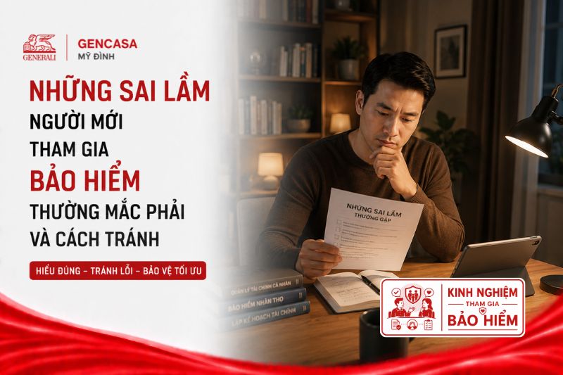 Những Sai Lầm Người Mới Tham Gia Bảo Hiểm Thường Mắc Phải Và Cách Tránh