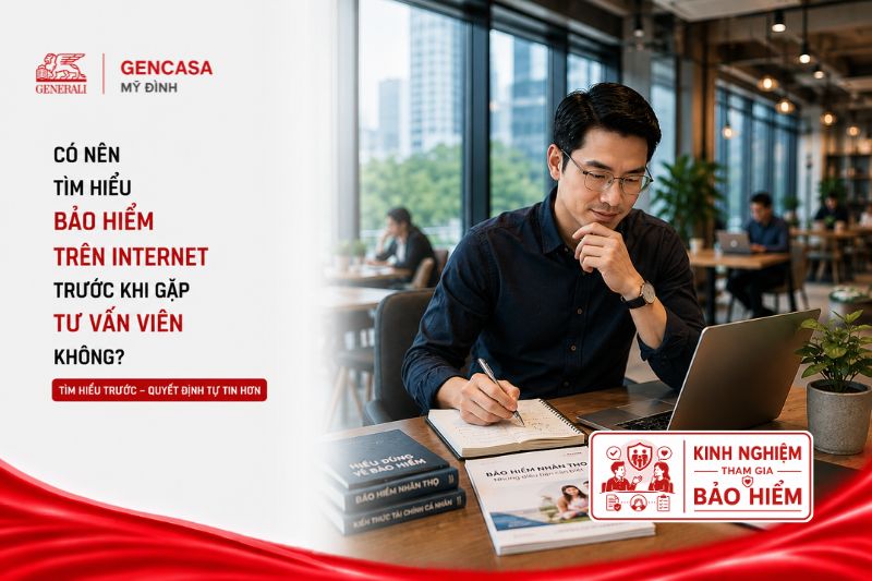 Có Nên Tìm Hiểu Bảo Hiểm Trên Internet Trước Khi Gặp Tư Vấn Viên Không?