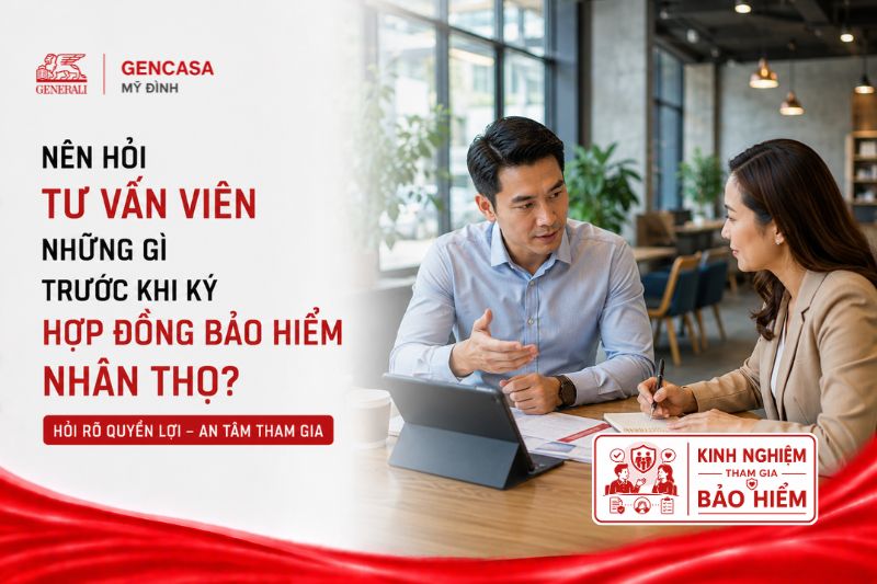 Nên Hỏi Tư Vấn Viên Những Gì Trước Khi Ký Hợp Đồng Bảo Hiểm Nhân Thọ?