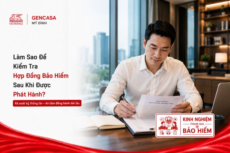 Làm Sao Để Kiểm Tra Hợp Đồng Bảo Hiểm Sau Khi Được Phát Hành?
