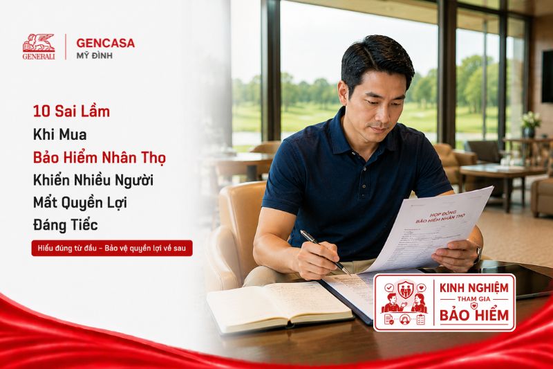 10 Sai Lầm Khi Mua Bảo Hiểm Nhân Thọ Khiến Nhiều Người Mất Quyền Lợi Đáng Tiếc