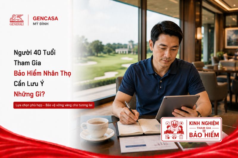 Người 40 Tuổi Tham Gia Bảo Hiểm Nhân Thọ Cần Lưu Ý Những Gì?