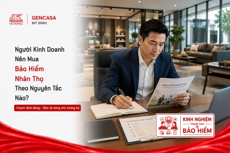 Người Kinh Doanh Nên Mua Bảo Hiểm Nhân Thọ Theo Nguyên Tắc Nào?