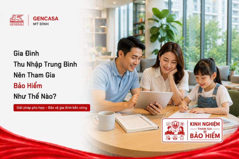 Gia Đình Thu Nhập Trung Bình Nên Tham Gia Bảo Hiểm Như Thế Nào?