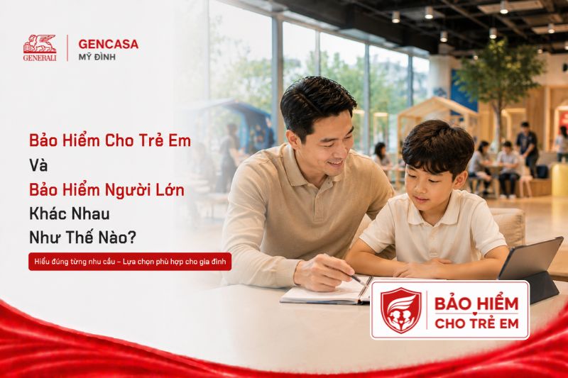 Bảo Hiểm Cho Trẻ Em Và Bảo Hiểm Người Lớn Khác Nhau Như Thế Nào?