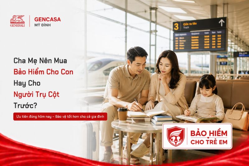 Cha Mẹ Nên Mua Bảo Hiểm Cho Con Hay Cho Người Trụ Cột Trước?