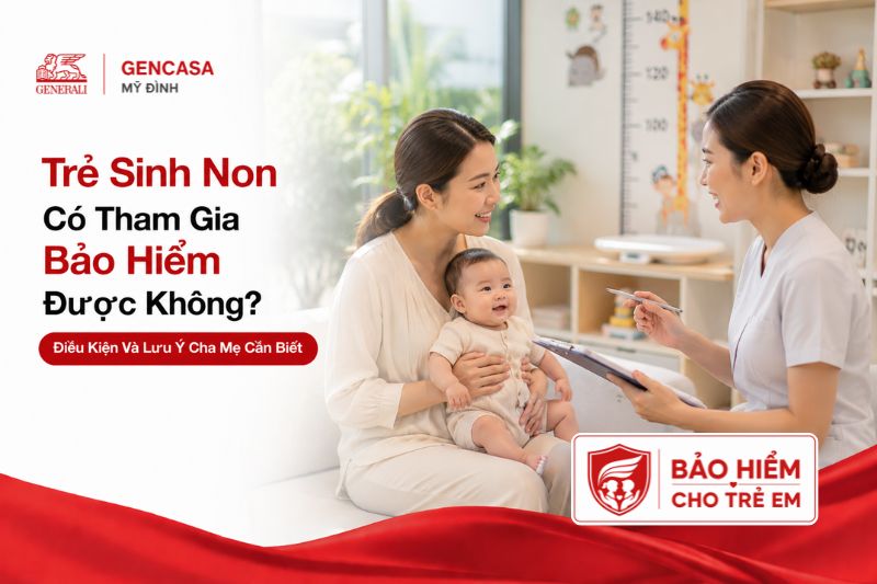 Trẻ Sinh Non Có Tham Gia Bảo Hiểm Được Không?