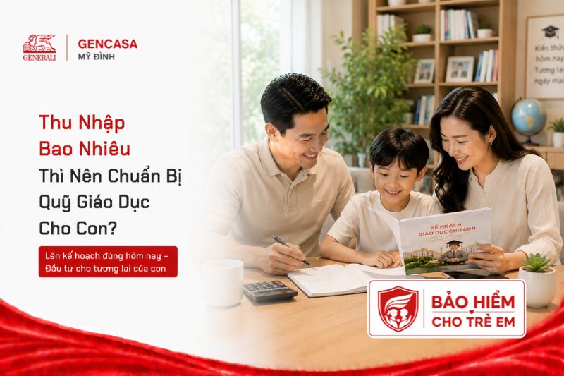 Thu Nhập Bao Nhiêu Thì Nên Chuẩn Bị Quỹ Giáo Dục Cho Con?