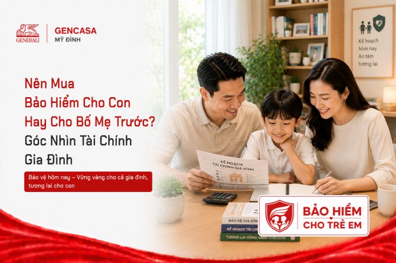 Nên Mua Bảo Hiểm Cho Con Hay Cho Bố Mẹ Trước? Góc Nhìn Tài Chính Gia Đình