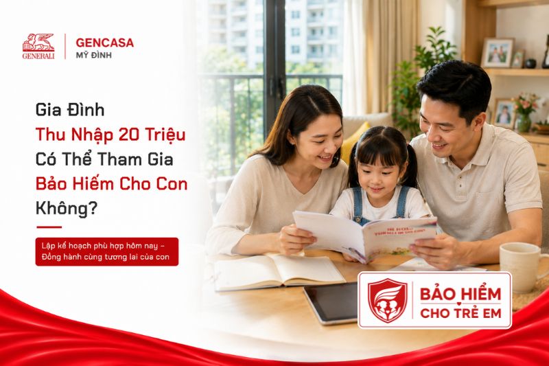 Gia Đình Thu Nhập 20 Triệu Có Thể Tham Gia Bảo Hiểm Cho Con Không?