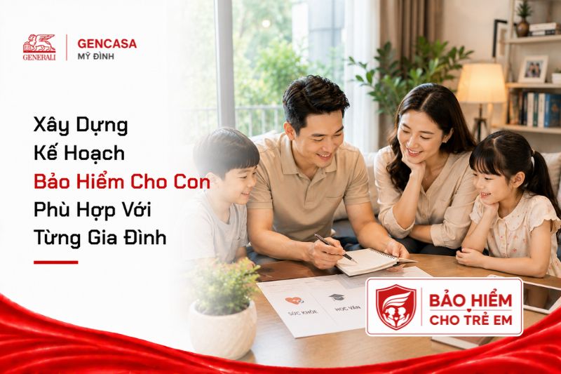 Xây Dựng Kế Hoạch Bảo Hiểm Cho Con Phù Hợp Với Từng Gia Đình