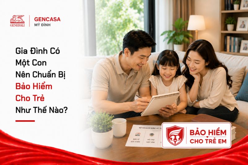 Gia Đình Có Một Con Nên Chuẩn Bị Bảo Hiểm Cho Trẻ Như Thế Nào?
