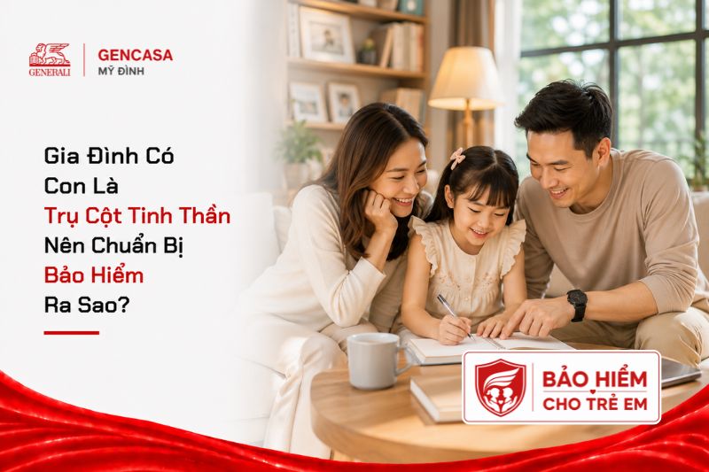 Gia Đình Có Con Là Trụ Cột Tinh Thần Nên Chuẩn Bị Bảo Hiểm Ra Sao?