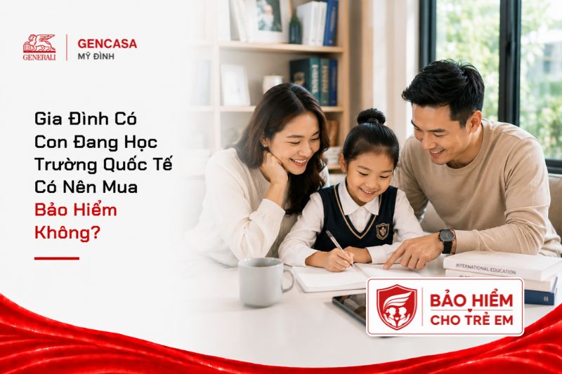 Gia Đình Có Con Đang Học Trường Quốc Tế Có Nên Mua Bảo Hiểm Không?