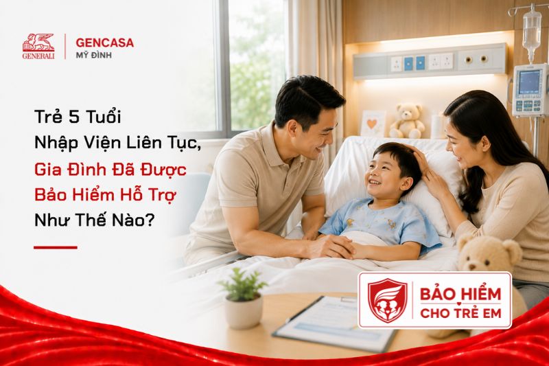 Trẻ 5 Tuổi Nhập Viện Liên Tục, Gia Đình Đã Được Bảo Hiểm Hỗ Trợ Như Thế Nào?