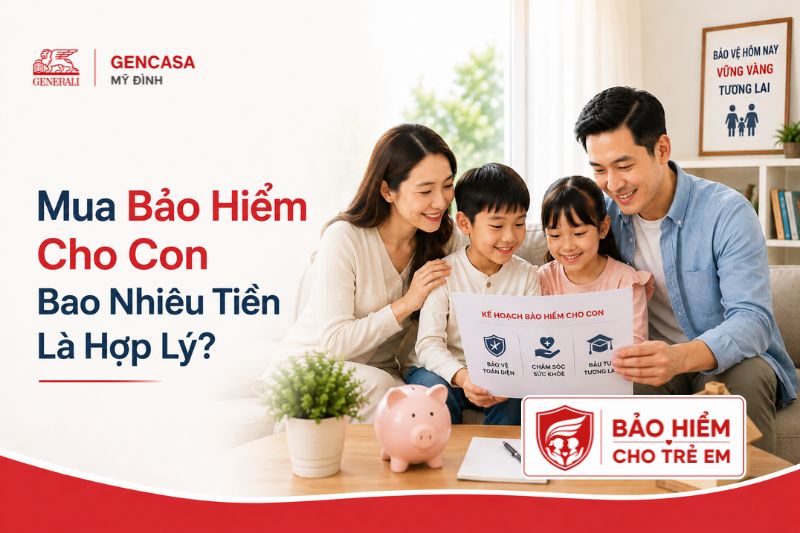 Mua Bảo Hiểm Cho Con Bao Nhiêu Tiền Là Hợp Lý?