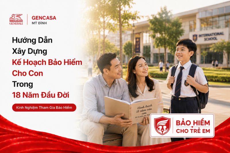 Hướng Dẫn Xây Dựng Kế Hoạch Bảo Hiểm Cho Con Trong 18 Năm Đầu Đời