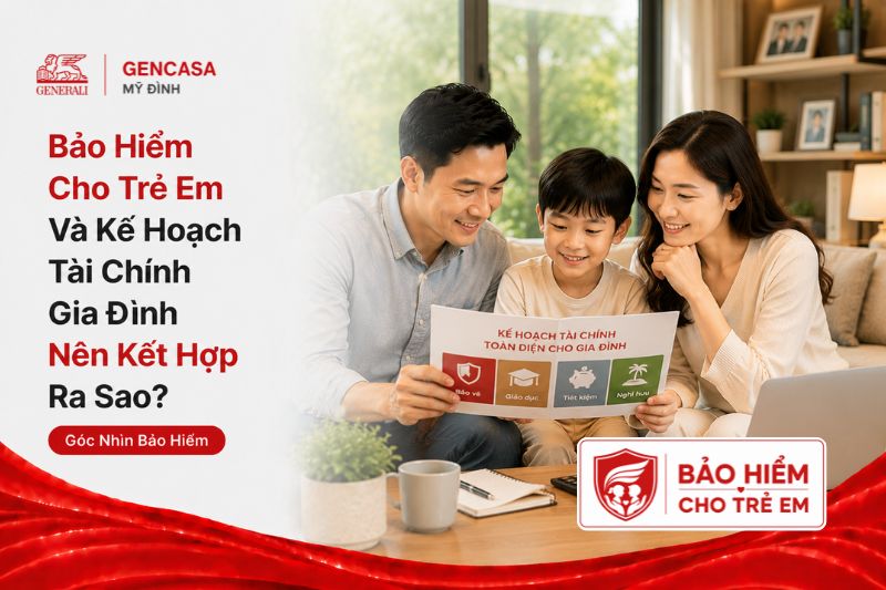 Bảo Hiểm Cho Trẻ Em Và Kế Hoạch Tài Chính Gia Đình Nên Kết Hợp Ra Sao?