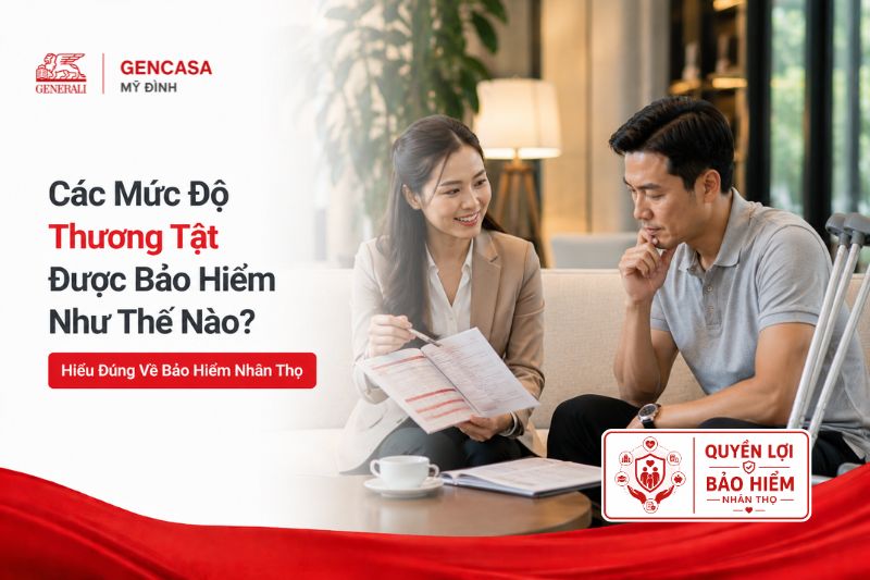 Các Mức Độ Thương Tật Được Bảo Hiểm Như Thế Nào?