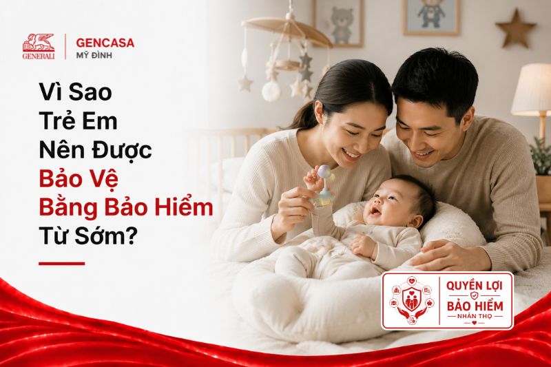Vì Sao Trẻ Em Nên Được Bảo Vệ Bằng Bảo Hiểm Từ Sớm?