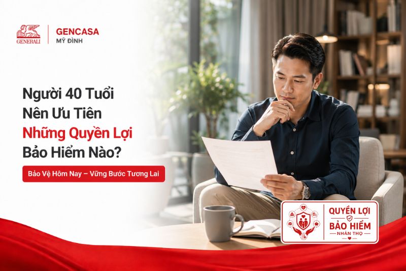 Người 40 Tuổi Nên Ưu Tiên Những Quyền Lợi Bảo Hiểm Nào?