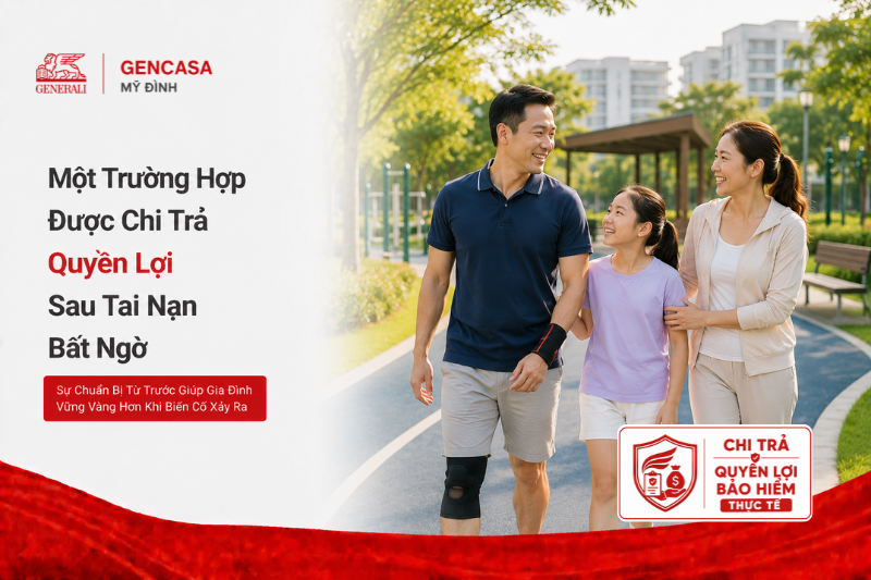 Một Trường Hợp Được Chi Trả Quyền Lợi Sau Tai Nạn Bất Ngờ