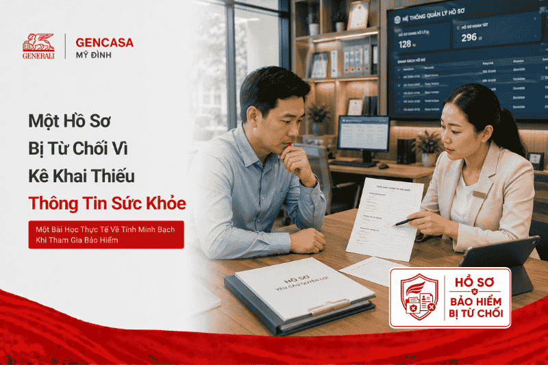 Một Hồ Sơ Bị Từ Chối Vì Kê Khai Thiếu Thông Tin Sức Khỏe